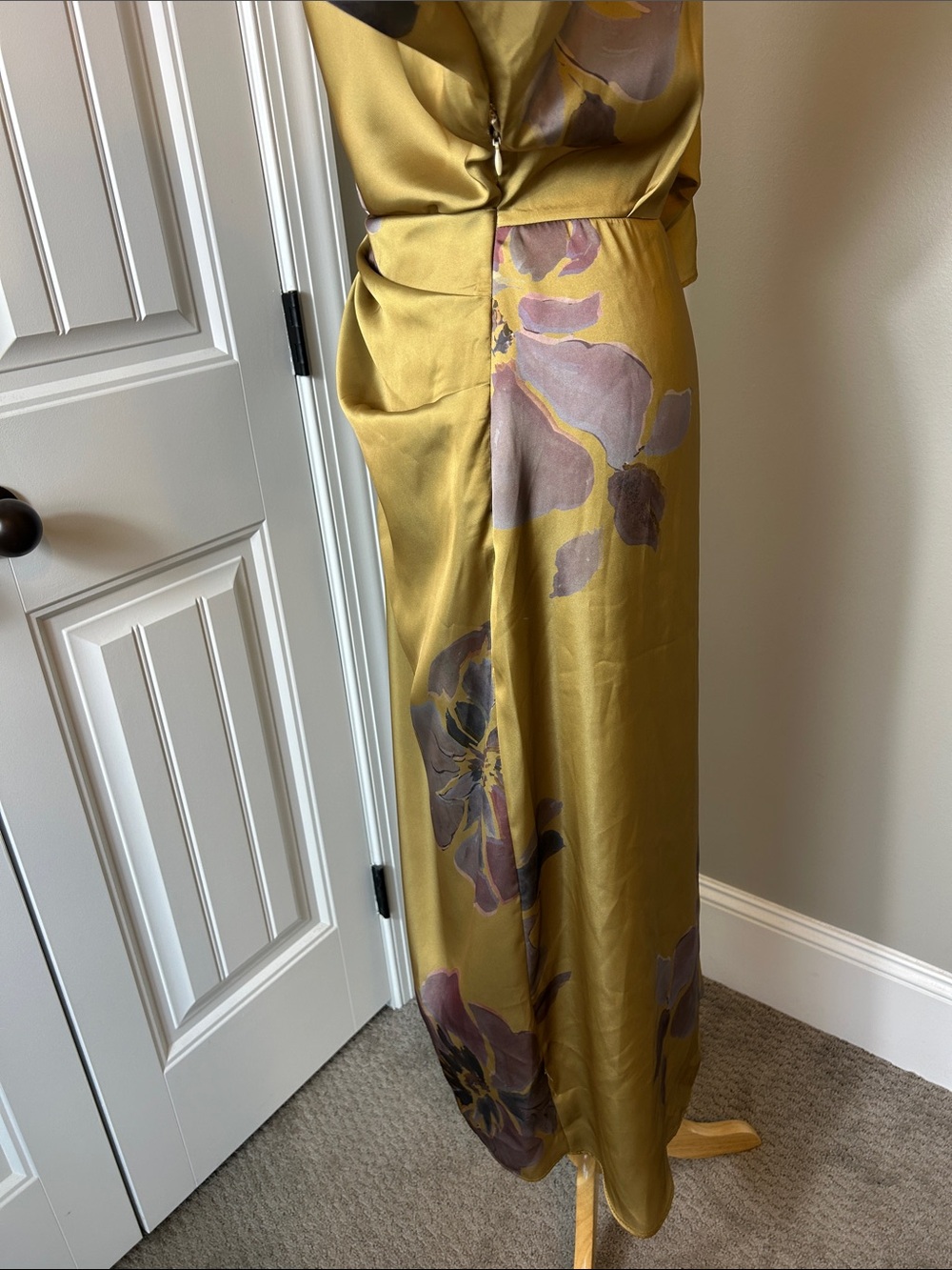 Zara Printed Satin Midi Dress – NWT - Picture 9 of 12